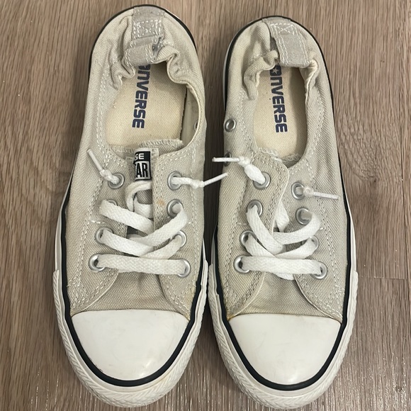 Grey Converse All Star Sneaker Size 7 - Picture 2 of 4